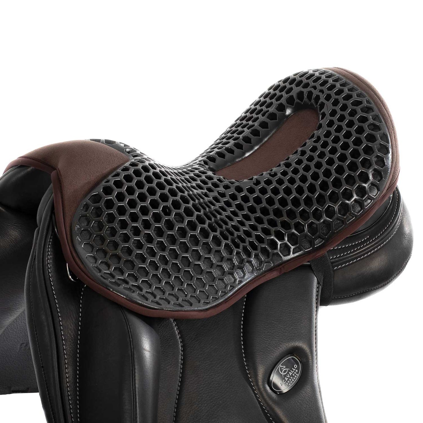 ACAVALLO STOCK ORTHO-COCCYX HEXAGONAL GEL 20MM THICKNESS DRESSAGE SEAT SAVER OFFER