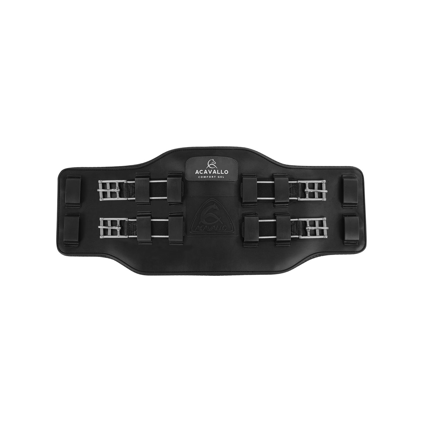 GEL & PVC ICELANDIC DRESSAGE SHORT GIRTH WITH STAINLESS STEEL BUCKLES