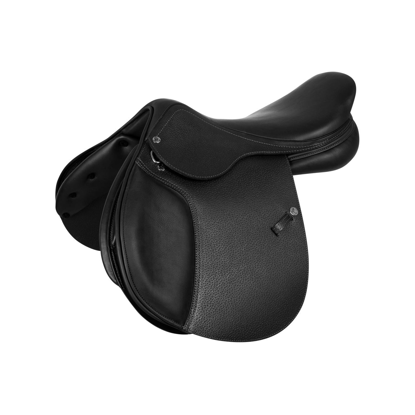 Firenze jumping saddle wooden tree hammered leather