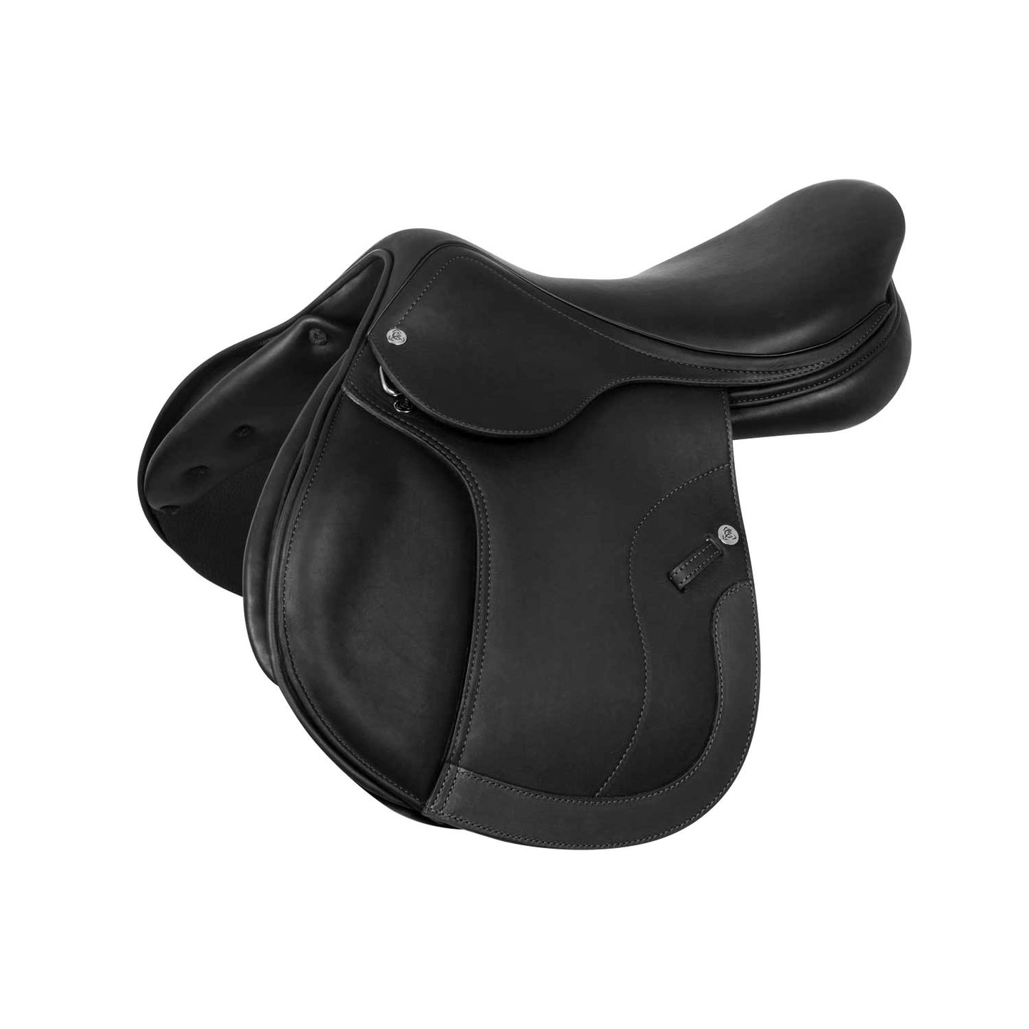 Roma jumping saddle wooden tree double leather