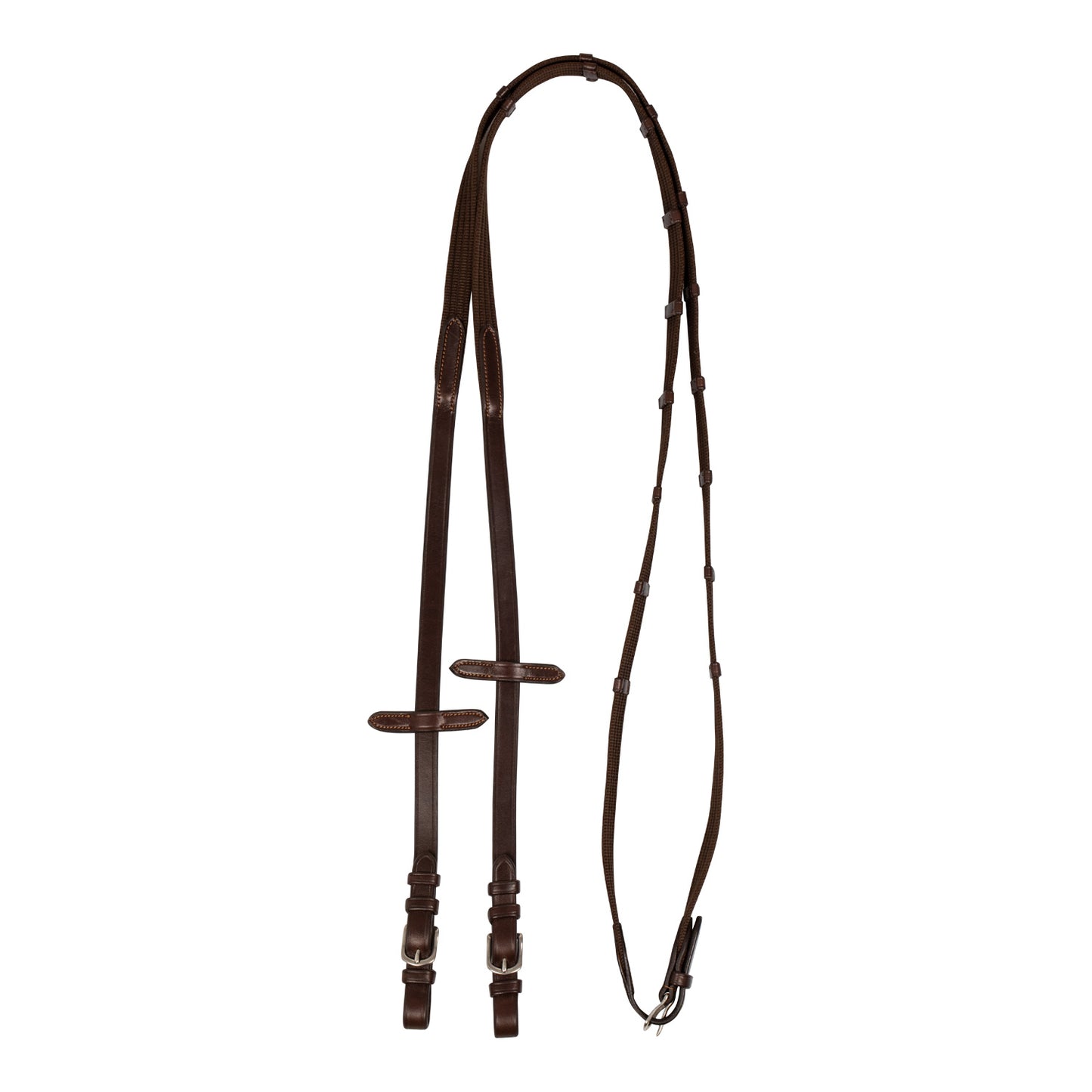 Nylon reins leather loops