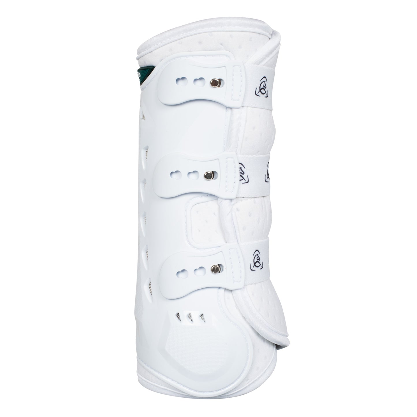 Anatomical hind dressage boots