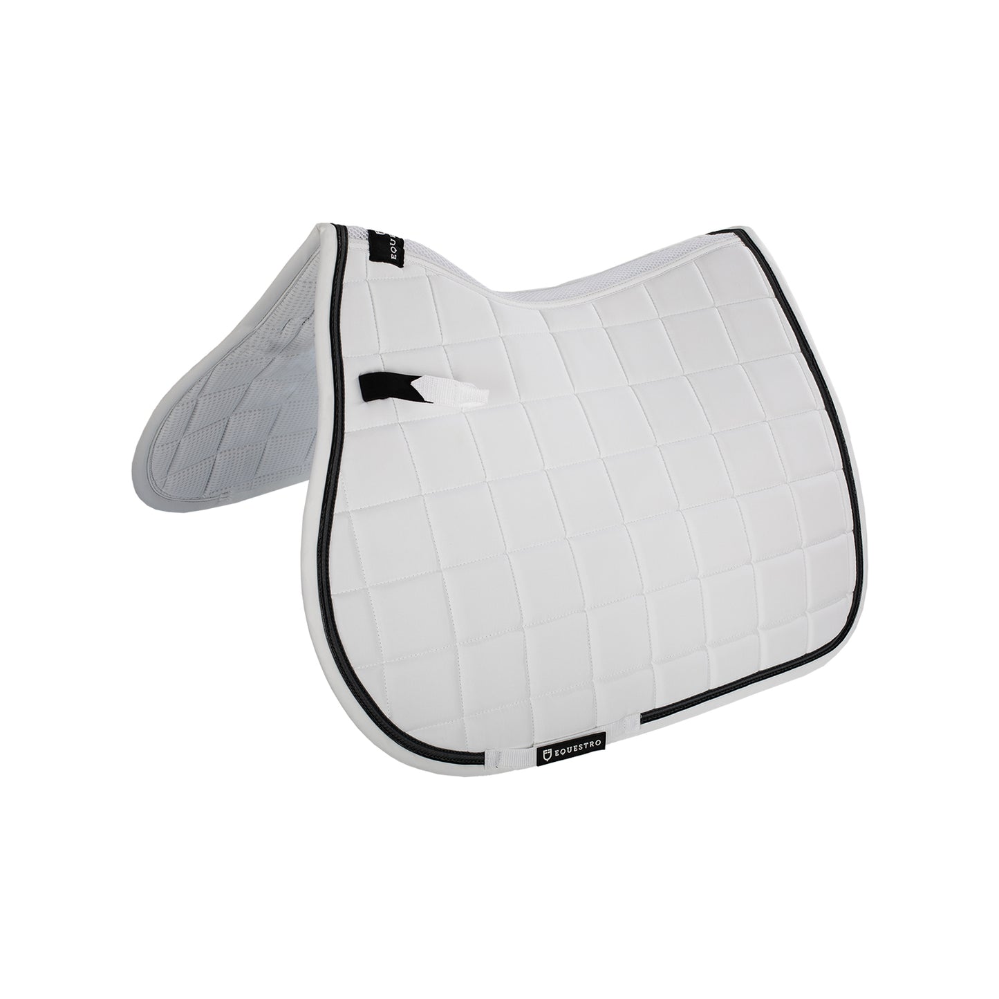 Shaped jumping saddle pad