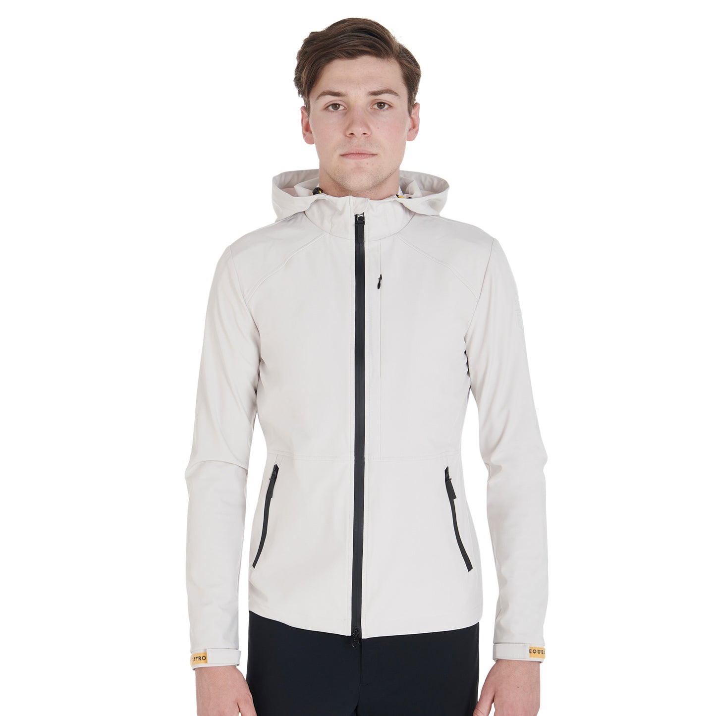 Men's jacket in breathable technical fabric