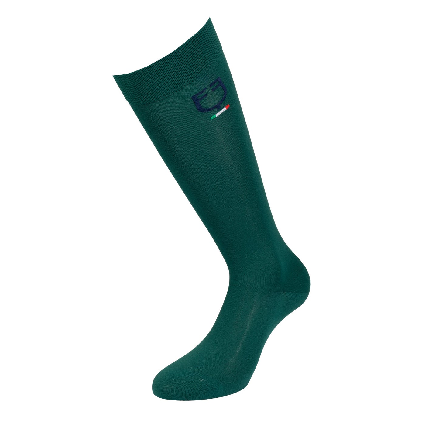 Stretch technical sock with Italian flag