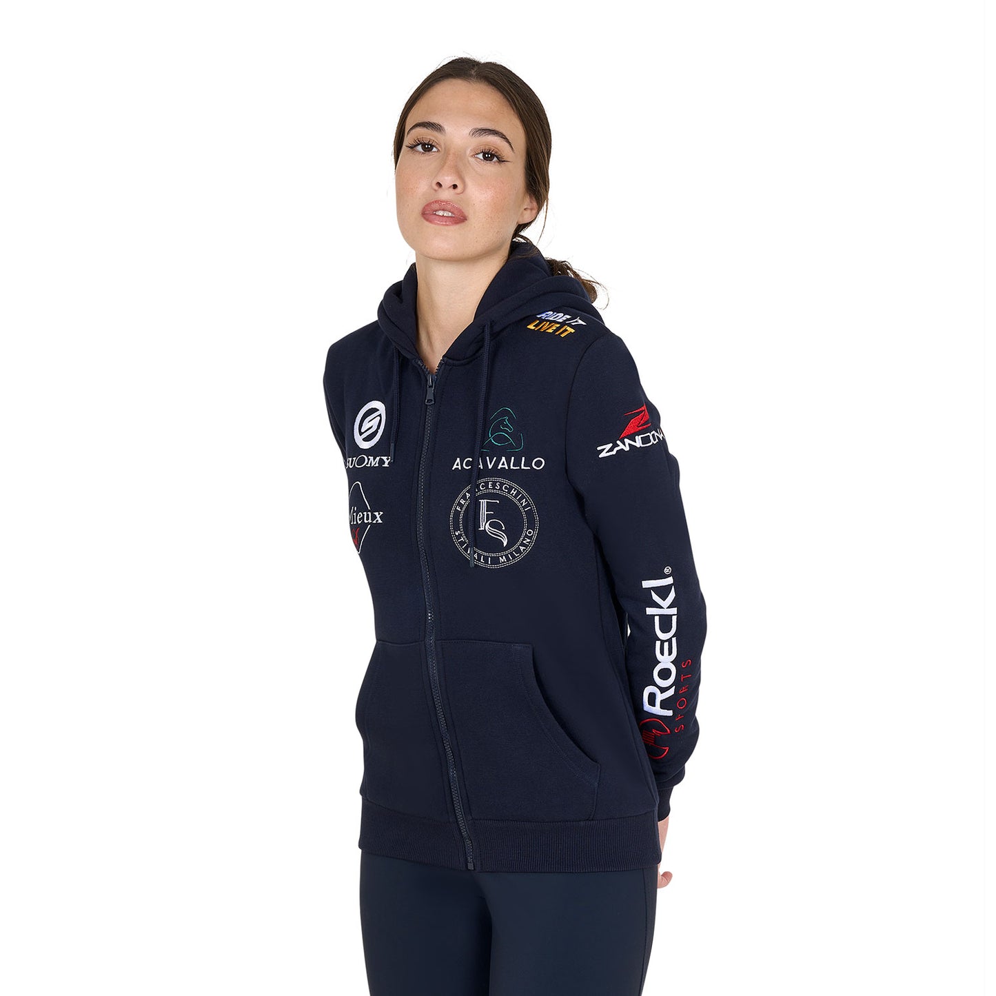 Women's multi-logo hoodie 2024 design
