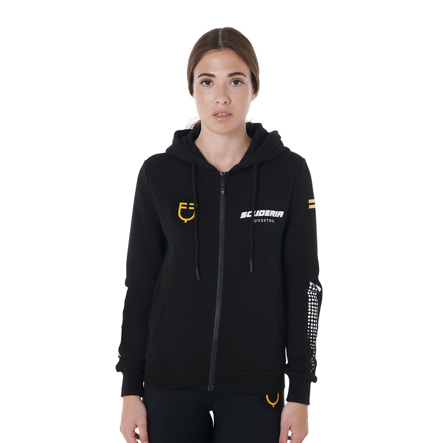 Scuderia Equestro women's hooded sweatshirt fleece
