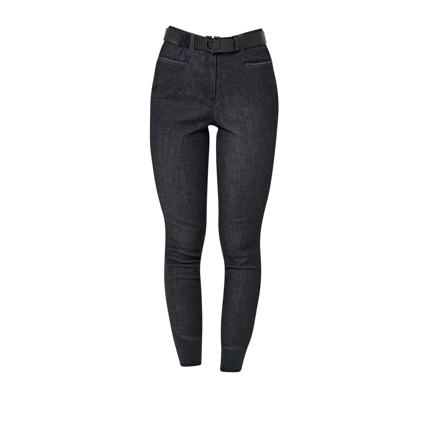 Women's denim fabric breeches