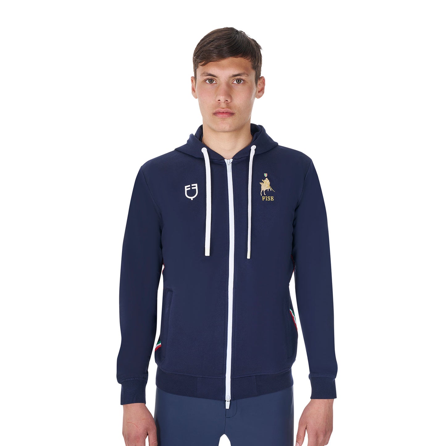 Men's hoodie Equestro X FISE