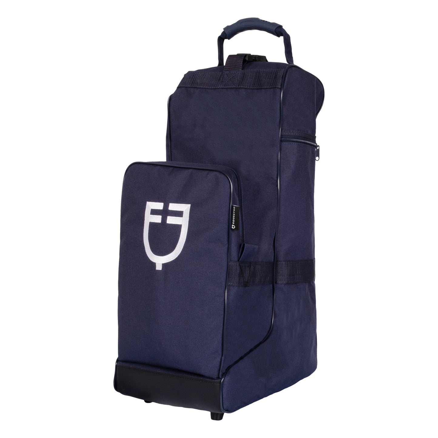 Riding boots and cap bag with rubber reinforcement