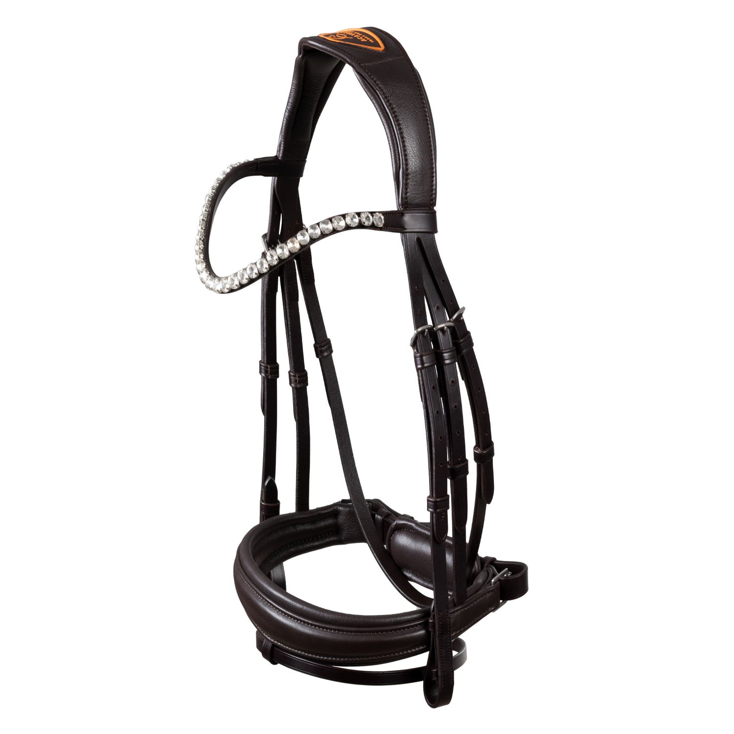 Starry night calfskin bridle
