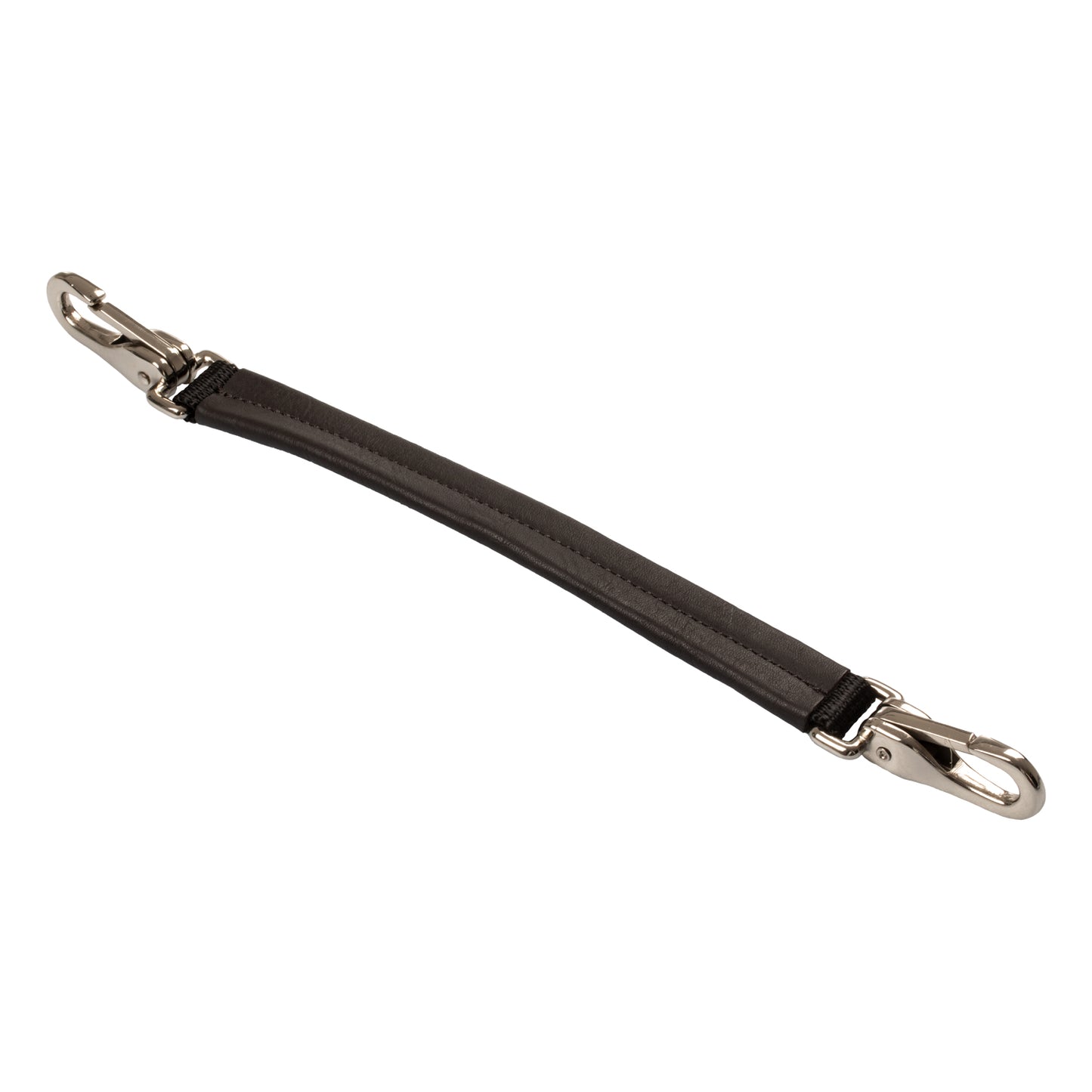 Leather strap for saddle