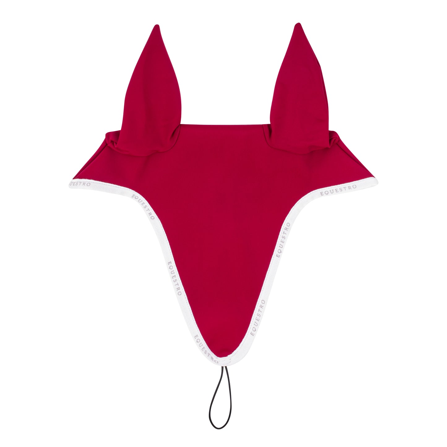 Fly veil in technical fabric with noseband attachment