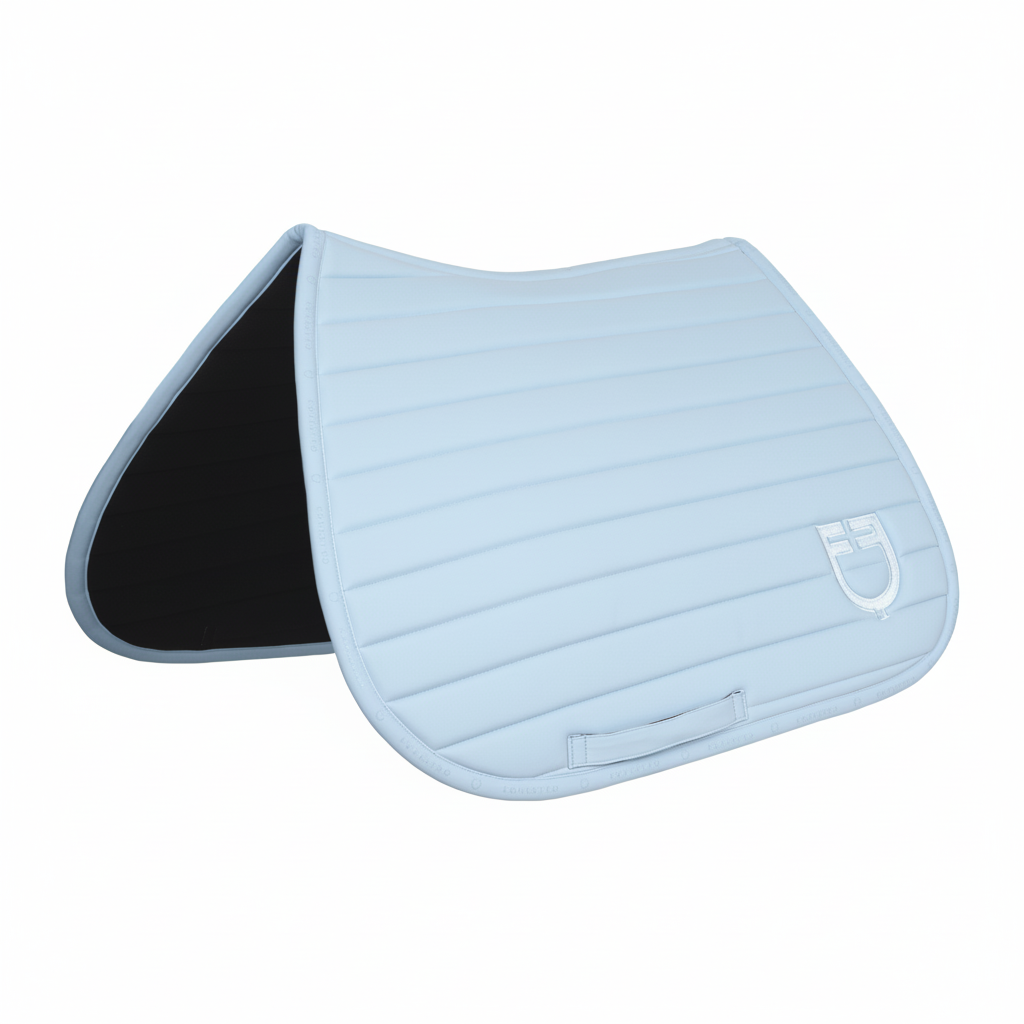 Silica jumping saddle pad