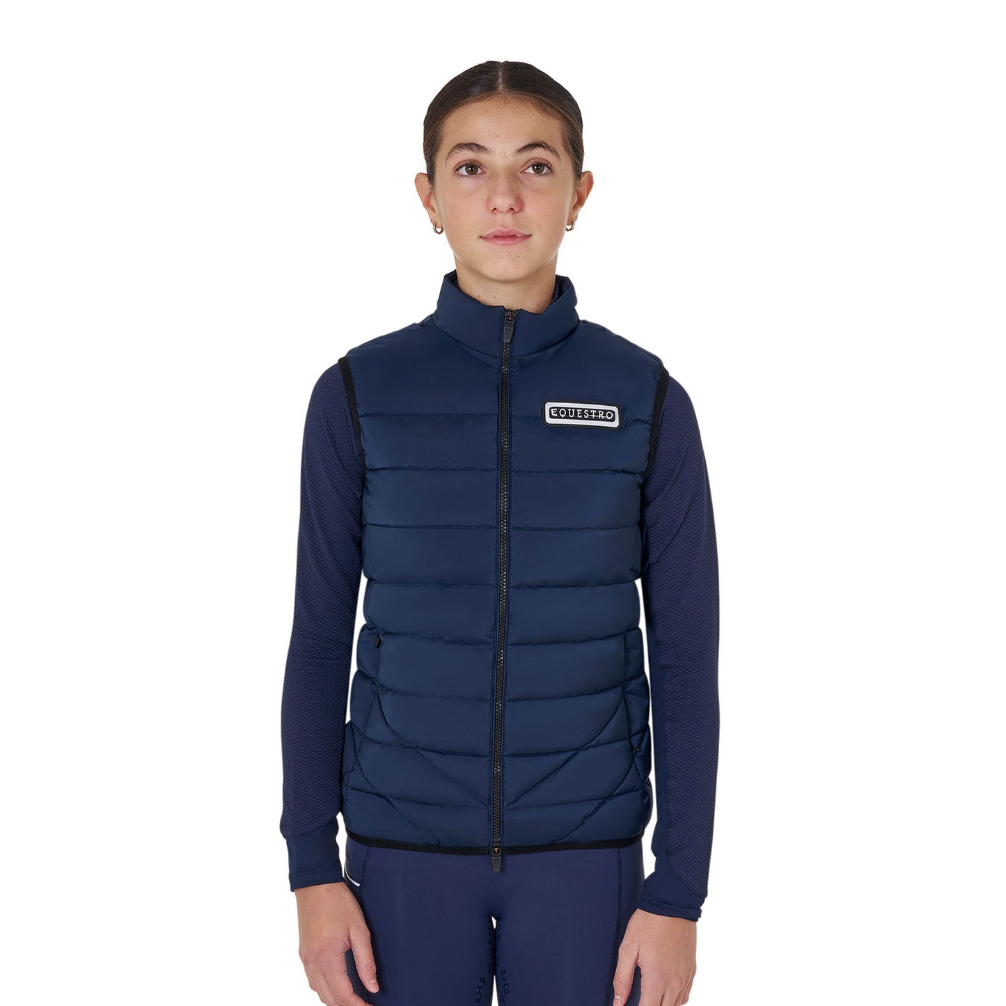 Girls' technical nylon vest