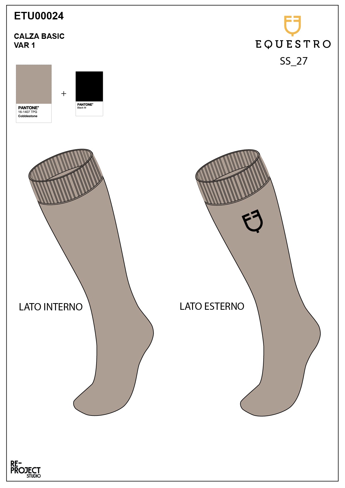 Basic light unisex technical socks