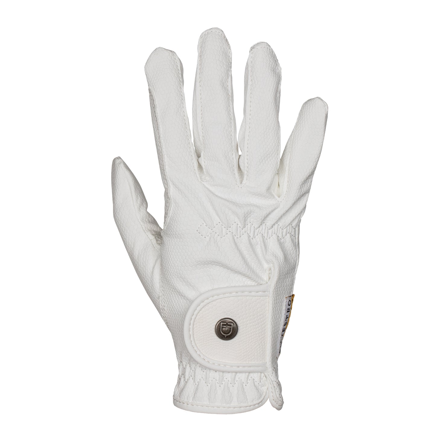 Unisex gloves in soft synthetic leather with hook-and-loop fastening