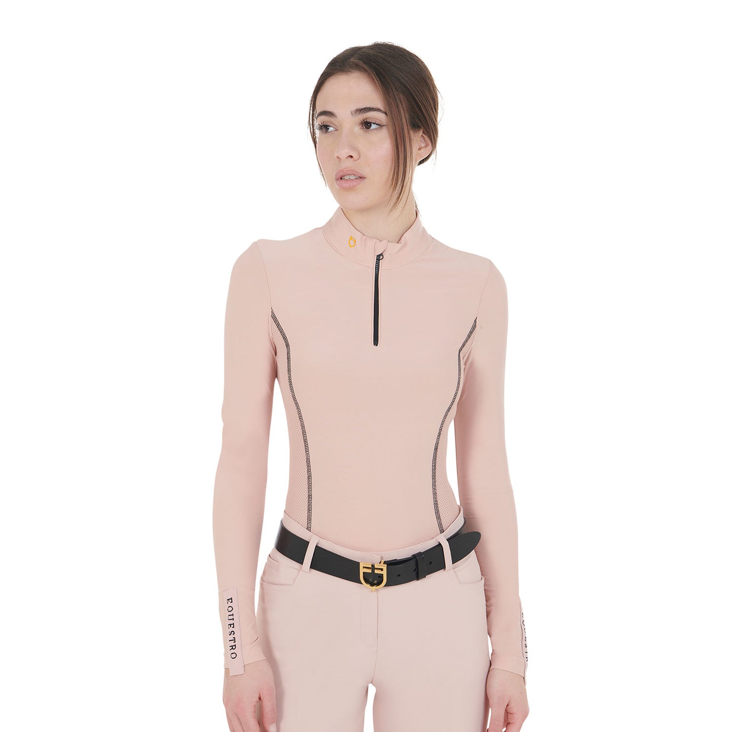 WOMENS LONG-SLEEVED TRAINING TECHNICAL POLO SHIRT (SAMPLE/SHOOTING)
