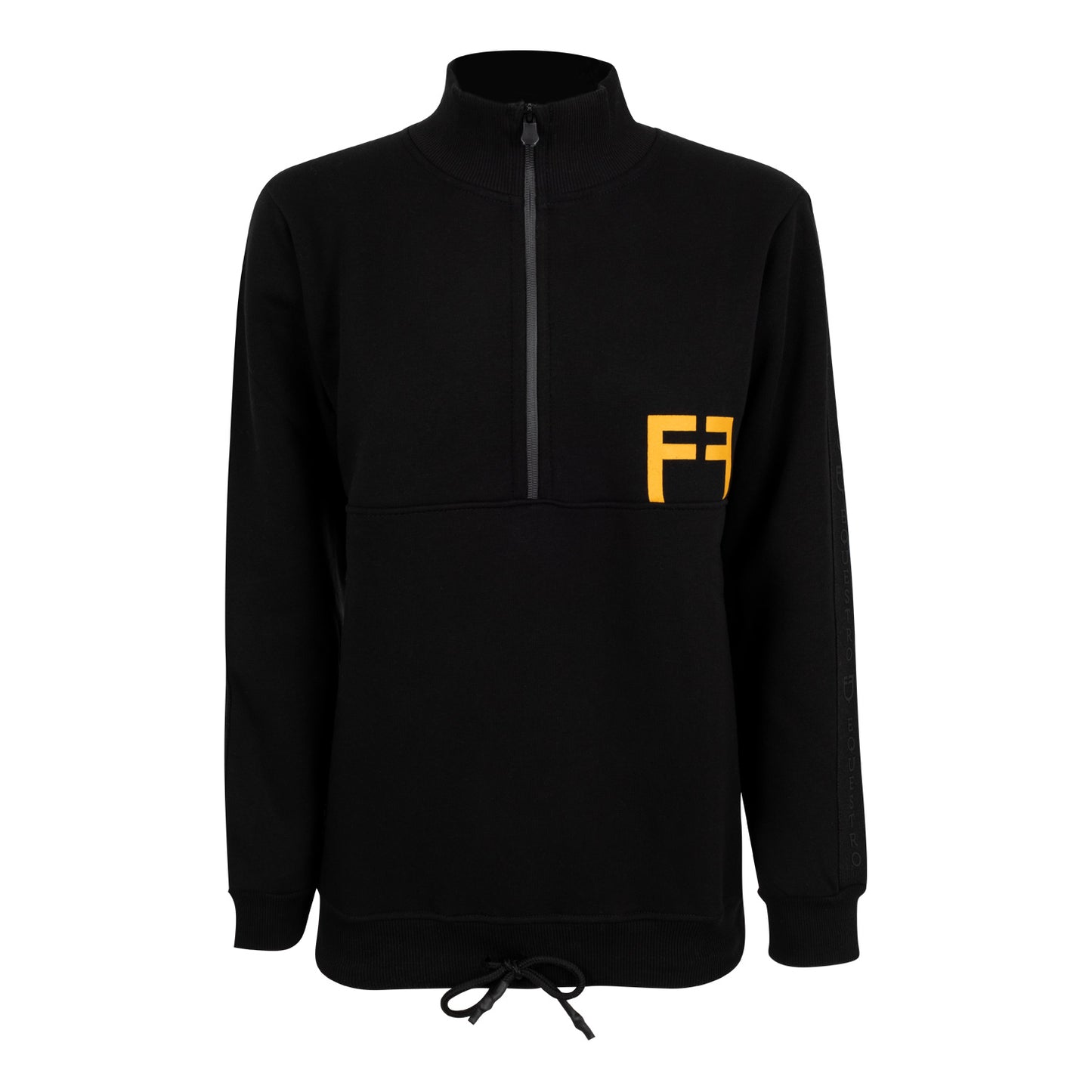 Women's oversized sweatshirt with adjustable waistband