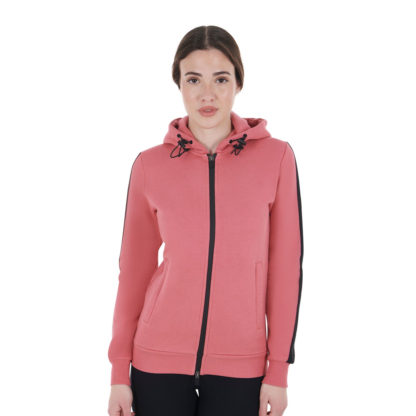 Women's full zip sweatshirt inner fleece