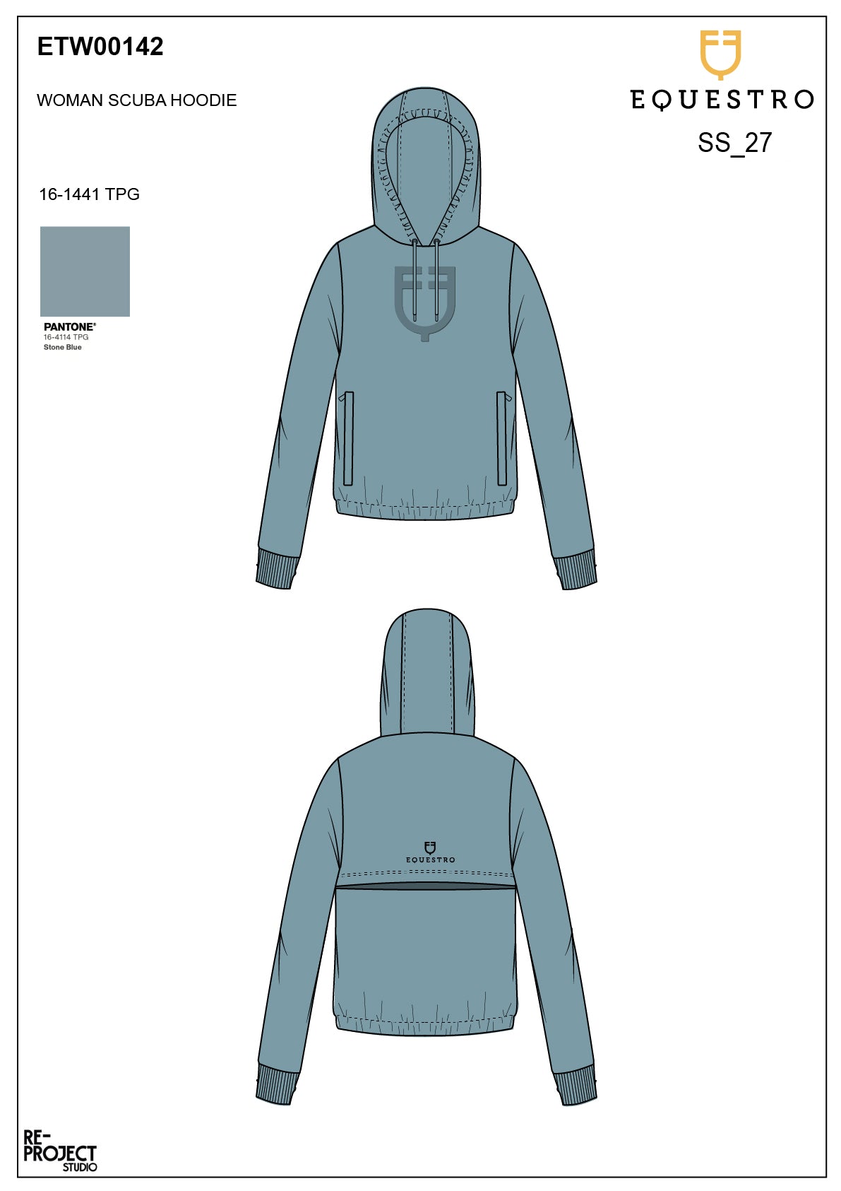 Women's cut out hoodie